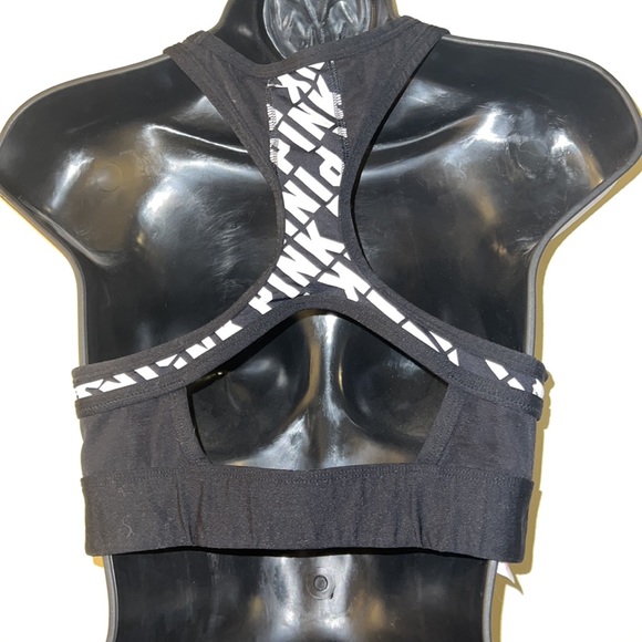 CLASSICE PINK LOGO SPORTS BRA - Picture 6 of 9